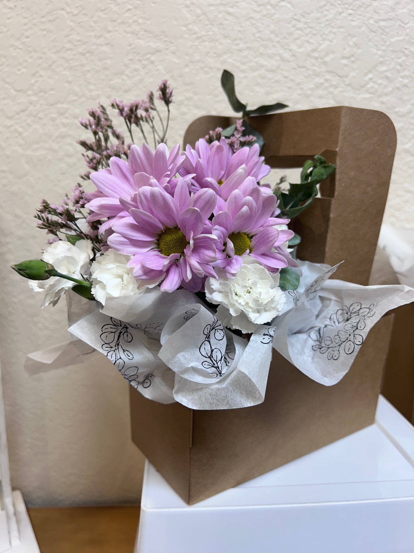 PRE-ORDER for Mother’s Day, In Shop, Floral Drink Holder
