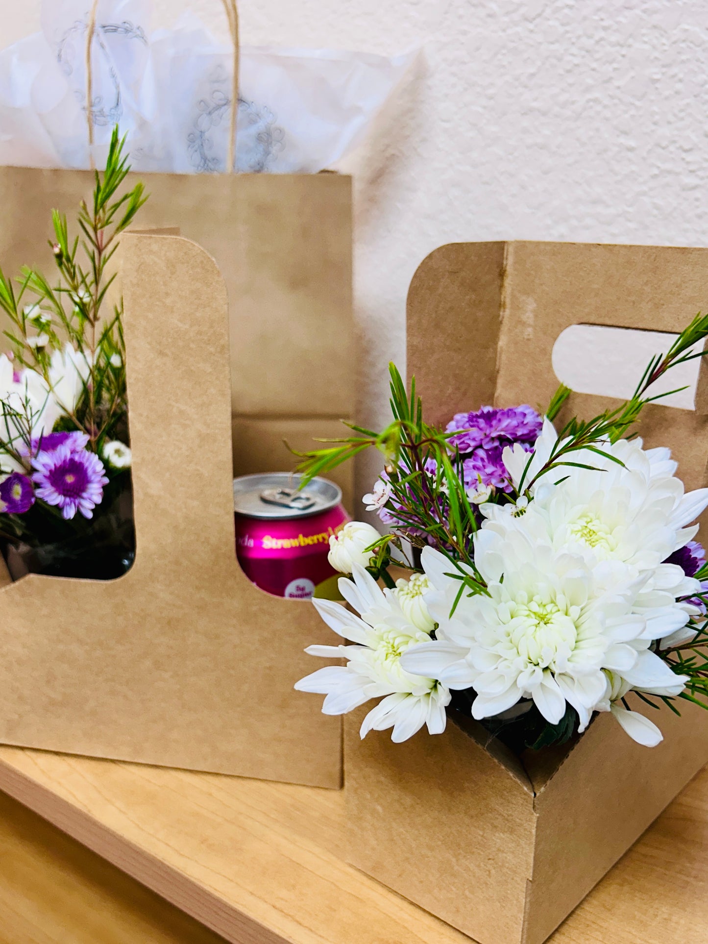 PRE-ORDER for Mother’s Day, In Shop, Floral Drink Holder