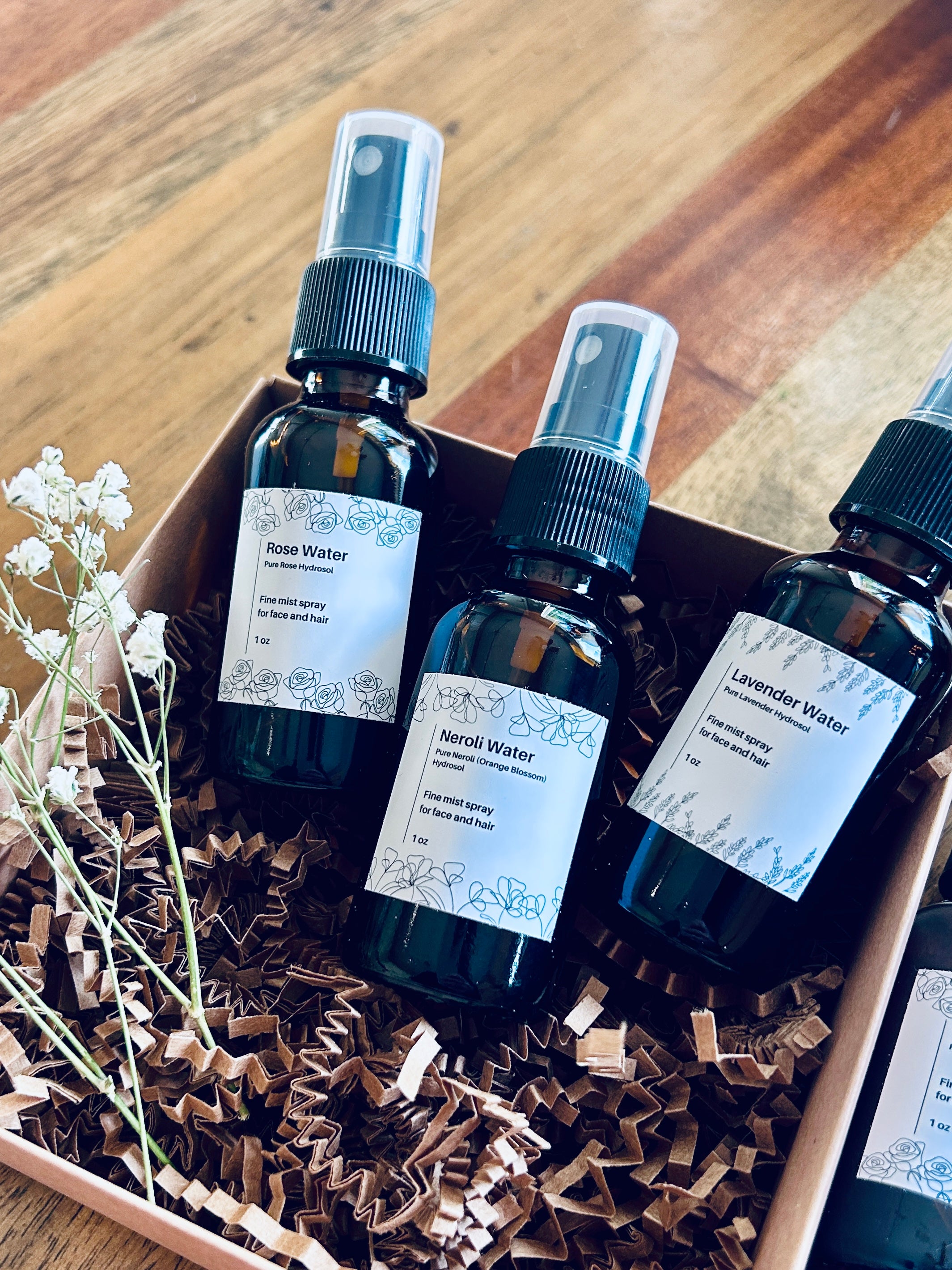 In Shop, Set of Rose, Neroli, & Lavender Water, 1 oz each – MPC