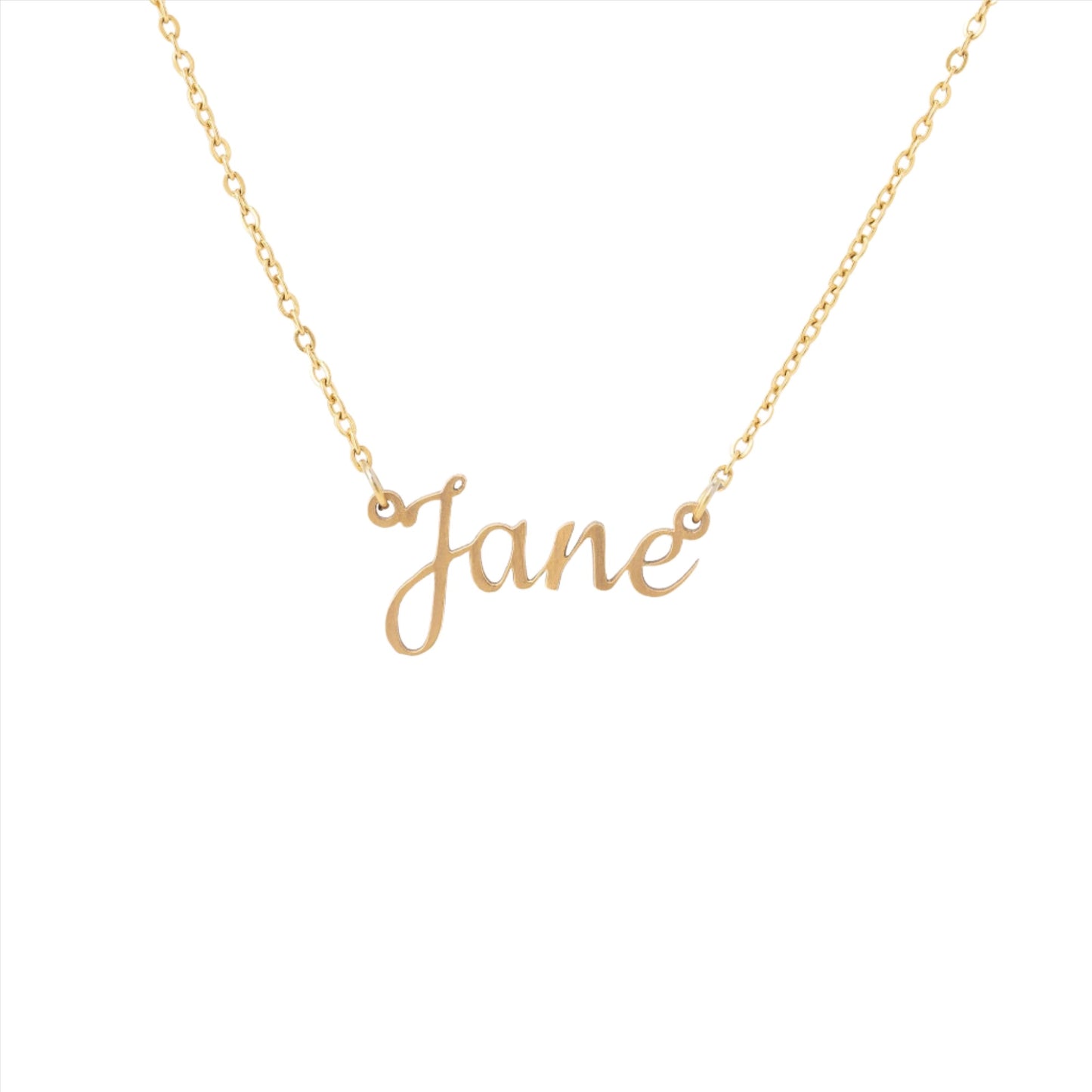 Custom Angel Number, Word, or Name Necklace