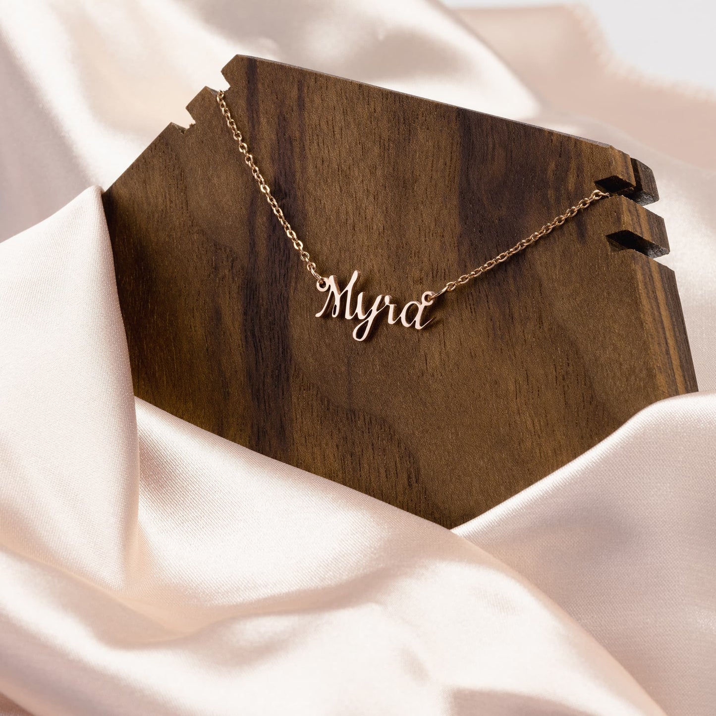 Custom Angel Number, Word, or Name Necklace
