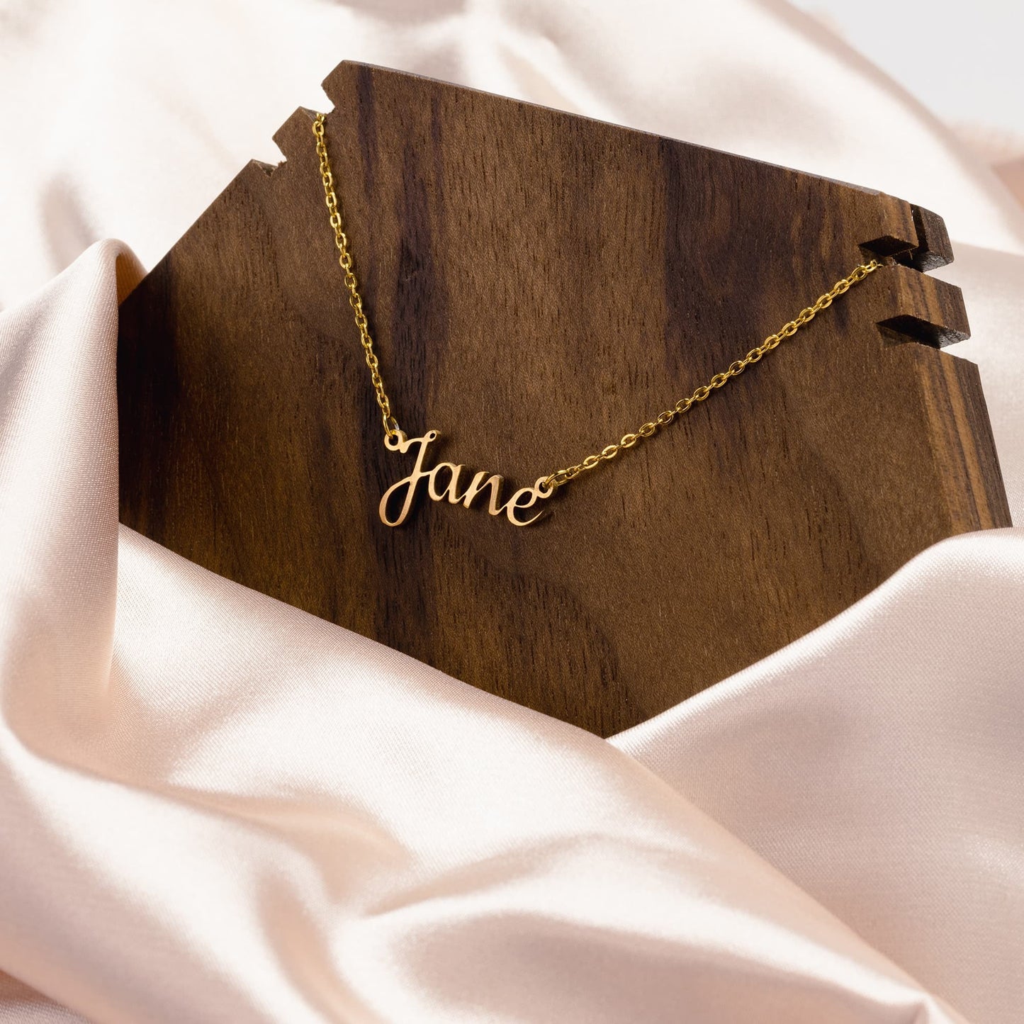 Custom Angel Number, Word, or Name Necklace